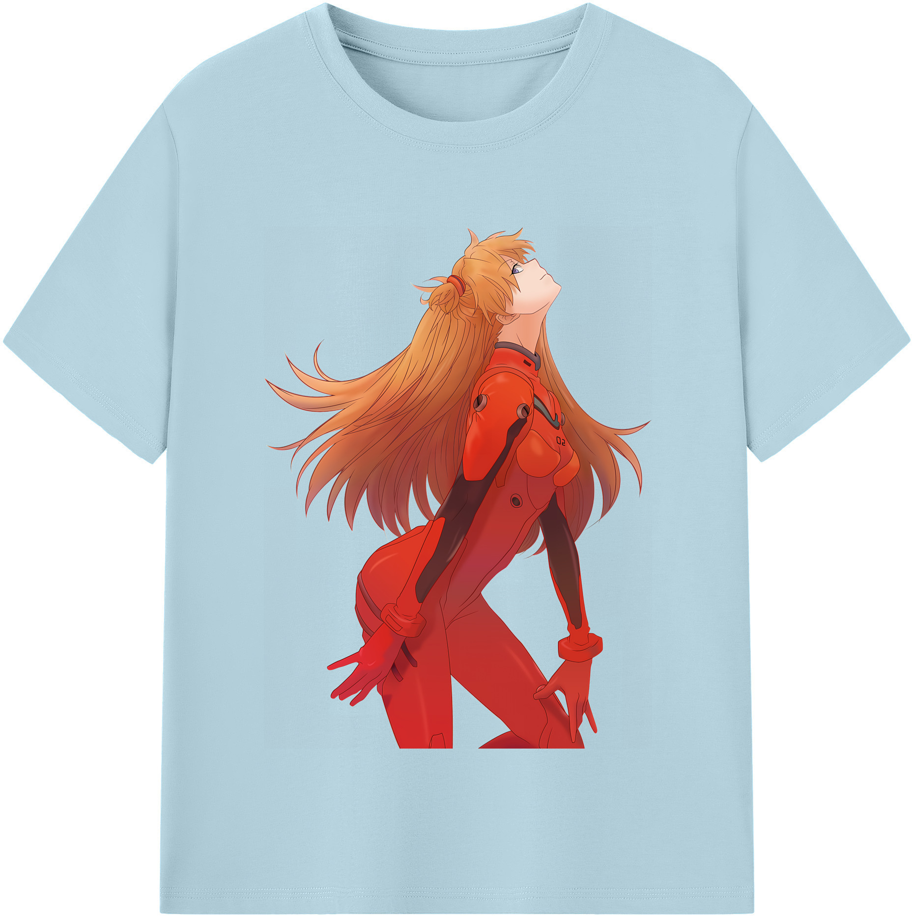 （画像用） EVA 新世紀エヴァンゲリオン 綿100％半袖Tシャツ（フロントプリント）